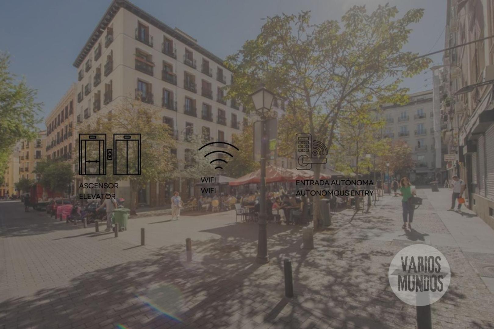 Amazing Apt 1Hab Para 4Pax En La Plaza De Chueca Madrid Eksteriør billede